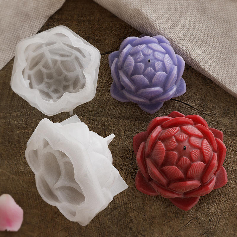 1PC Lotus Flower Candle Mold S - Candle Making Tools recension och pris