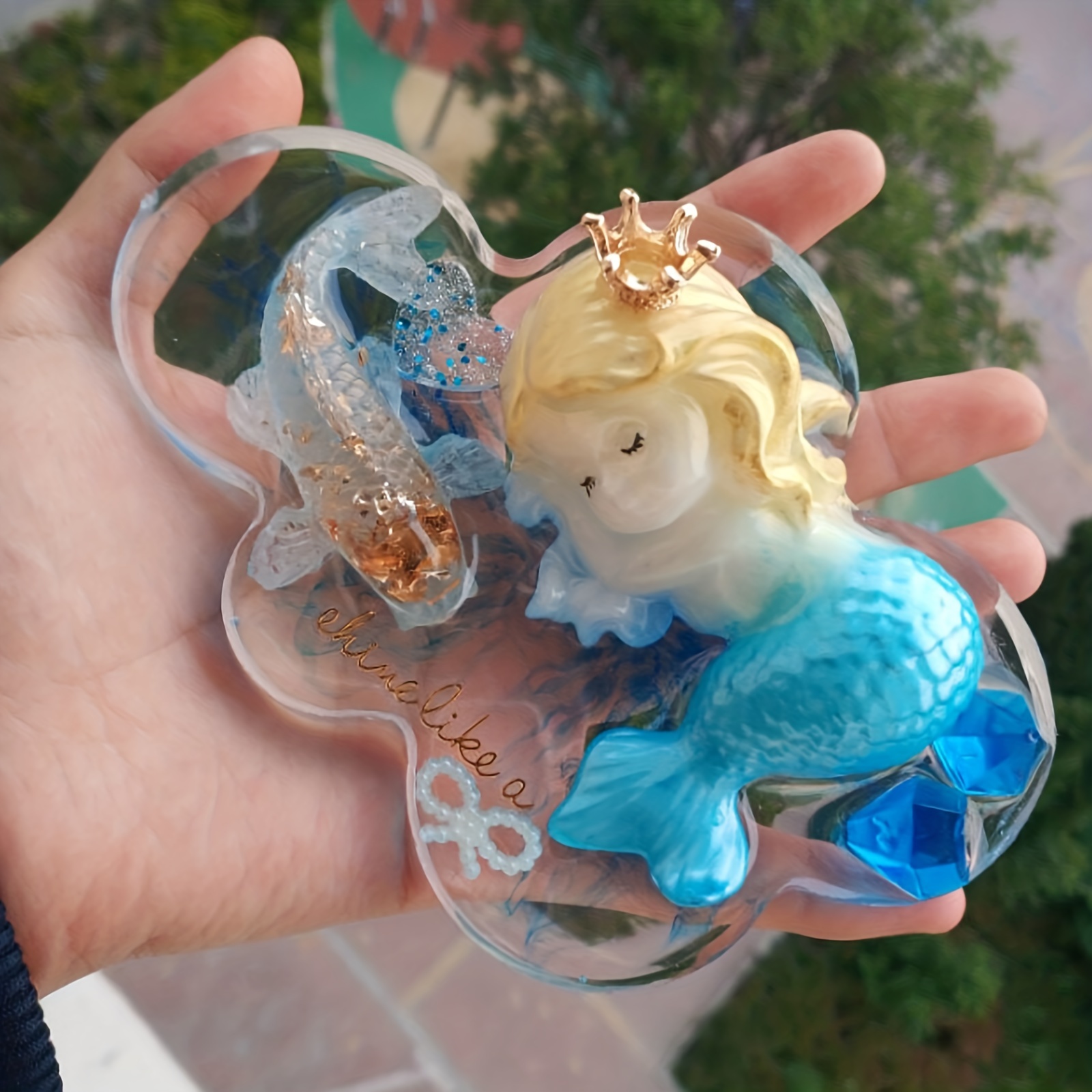 Cute Cartoon Mermaid Silicone  - Candle Making Tools recension och pris