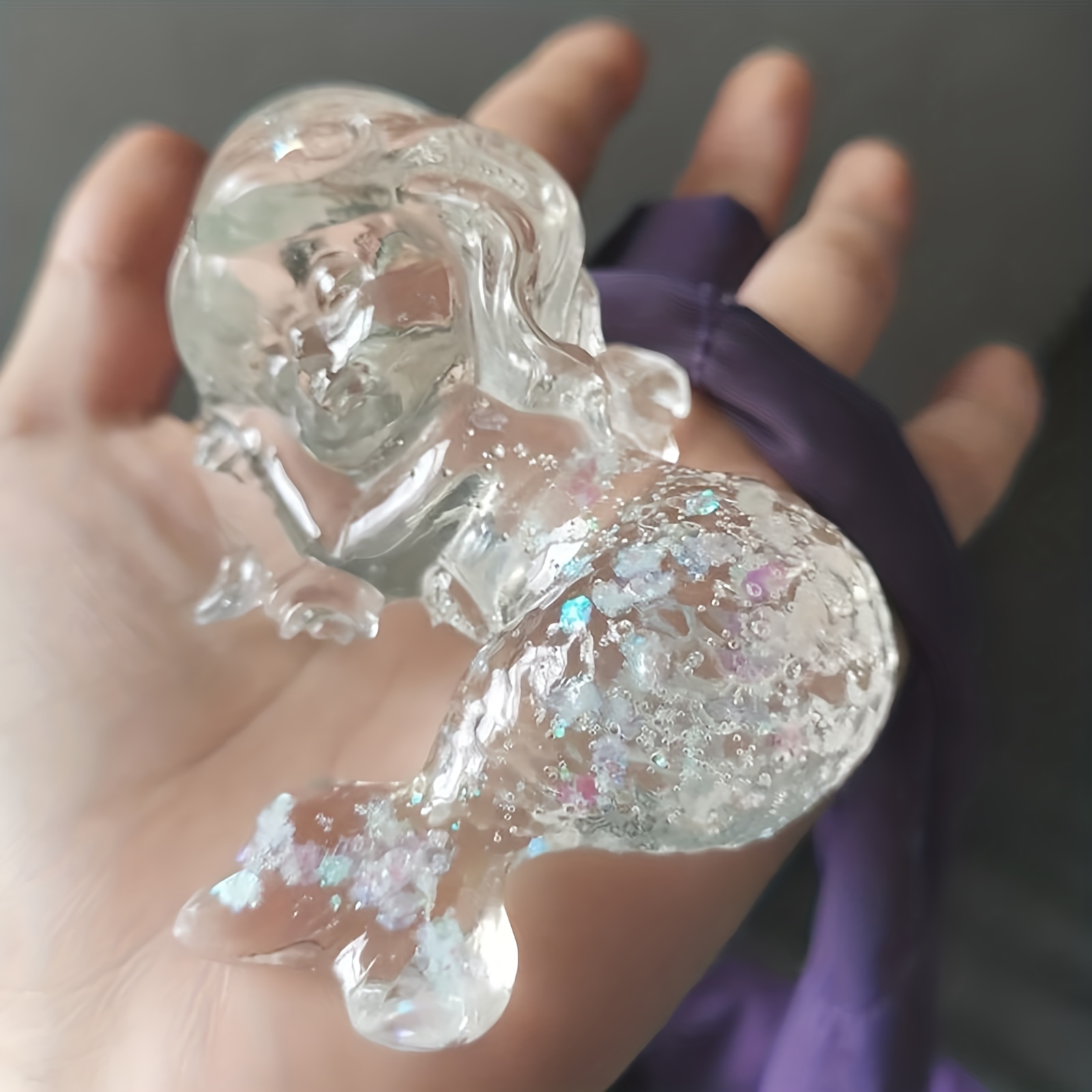 Cute Cartoon Mermaid Silicone  - Candle Making Tools recension och pris