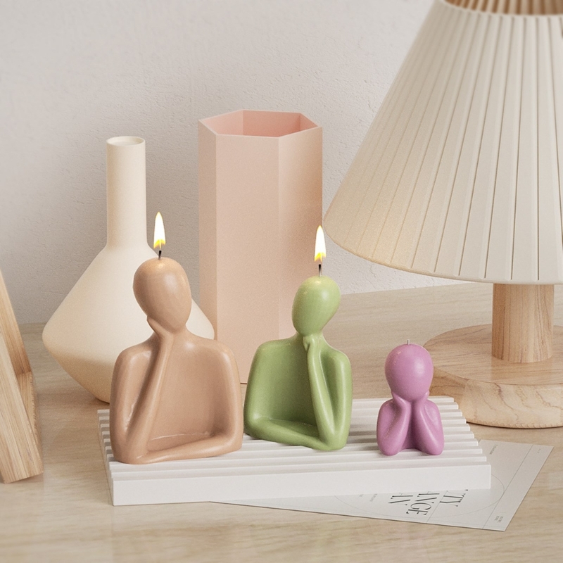 3D Family Candle Silicone Mold - Candle Making Experience recension och pris