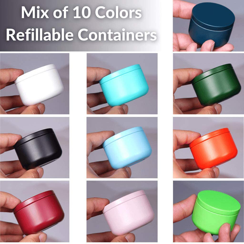 Tea Can with Airtight Lids Tin - Candle Making Jars recension och pris