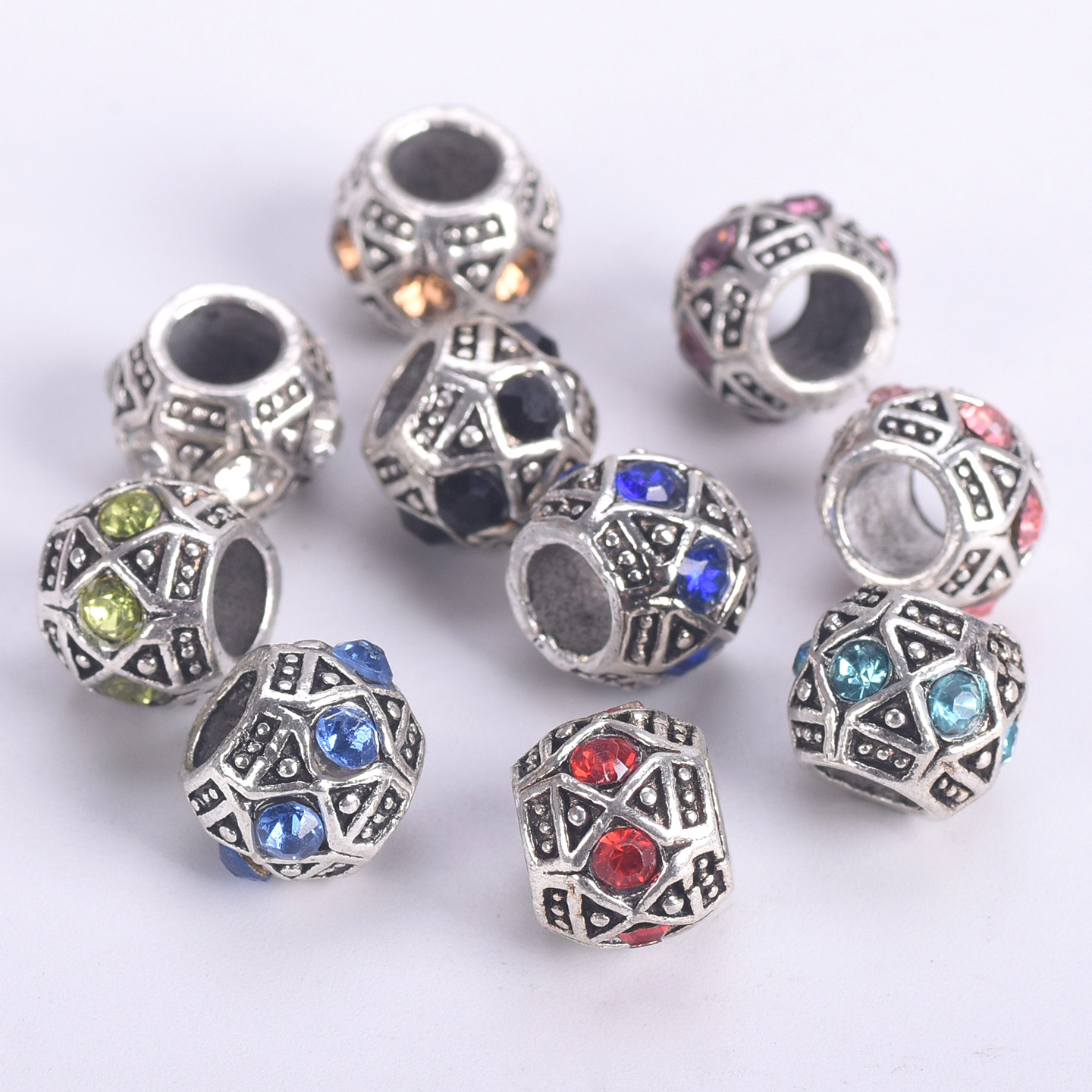 10pcs Rondelle 11mm x 9mm Tibe - Candle X recension och pris