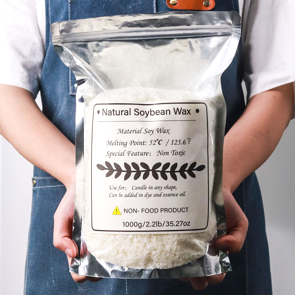 1KG Natural Soy Wax Granular S - Candle Making Experience recension och pris