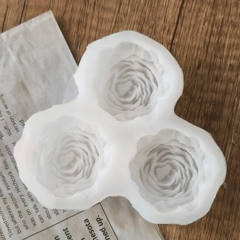 Peony Flower Candle Silicone M - Candle Making Tools recension och pris