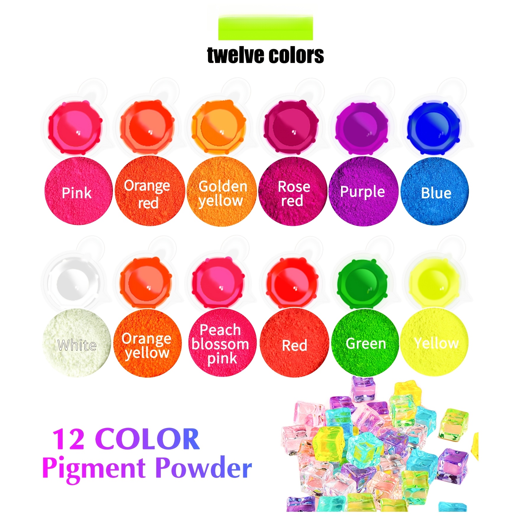 Fluorescent Powder/Neon Resin  - Candle Making Jars recension och pris